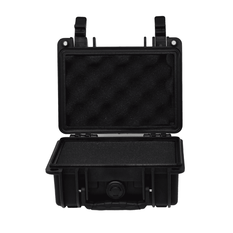 Formline Smell Proof Case Medium - Airtight 8.5" x 7" x4" Hard Case with Foam for Glass Protection