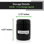 Formline Smell Proof Container - 250 ML Odor Proof Jar