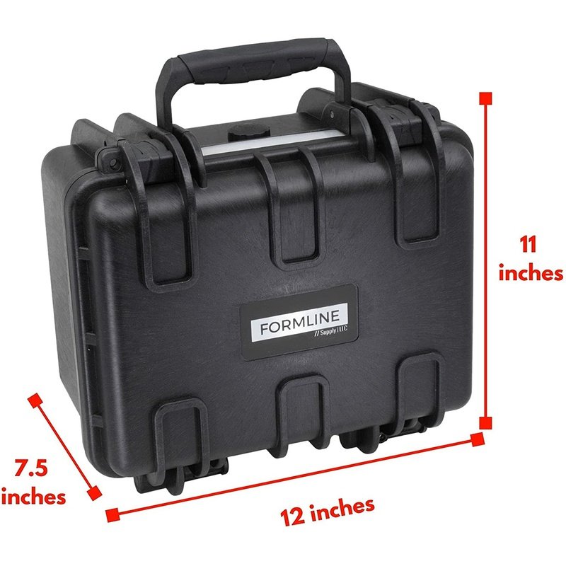 Extra Large Airtight Smell Proof Case 12" x 11" x 7.5" by Formline Supply