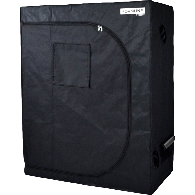 horizontal grow tent Formline Supply Grow Tent 48"x24"x60"