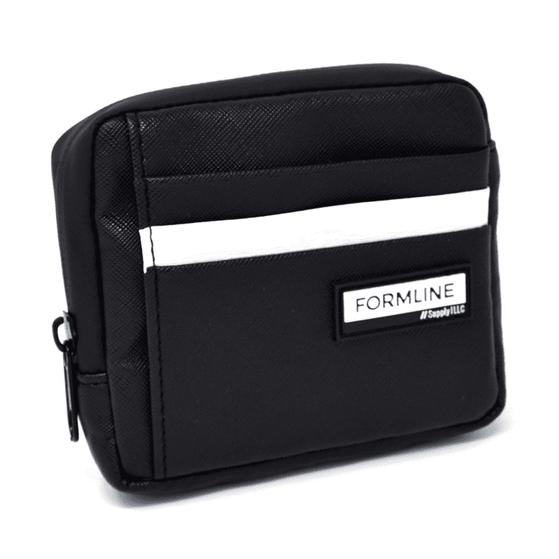 A smell proof bag for everyday use- Activated charcoal technology which locks in odors- Internal sealable divider keeps what you have in your smell proof wallet private