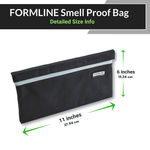 Medium Sized 11 x 6 Smell Proof Bag