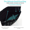 Small Smell Proof Bag with Heart Print