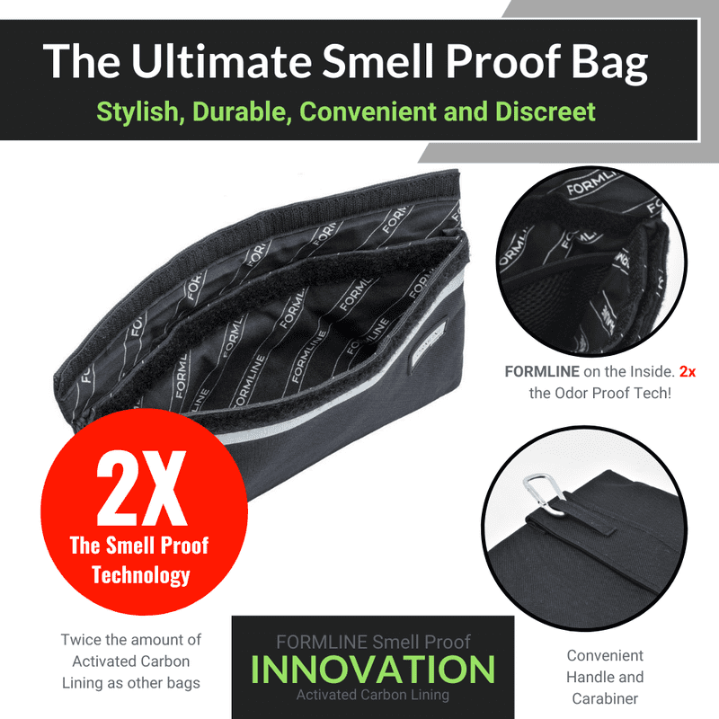 Reusable Smelly Proof Bag